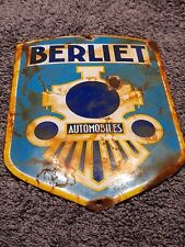 Plaque émaillée berliet d'occasion  Bertry