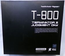 Boneco Great Twins Terminator 2 Judgement Day T-800 escala 1/12 completo comprar usado  Enviando para Brazil