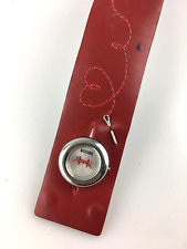 Relógio Moschino Time 4 moda feminino pulseira de couro quartzo vermelho sem fechamento comprar usado  Enviando para Brazil