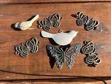 Vintage brass butterfly for sale  TADWORTH