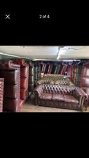 Leather chesterfield sofas for sale  COLCHESTER