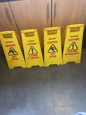 Wet floor signs for sale  DERBY