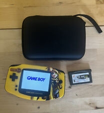Bolsa de transporte Golden Sun Gameboy Advance V2 retroiluminada IPS amarilla GBA para Nintendo NES segunda mano  Embacar hacia Mexico