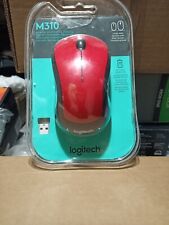 Mouse láser inalámbrico Logitech M310 910-002486 rojo llama brillo 324176 segunda mano  Embacar hacia Argentina