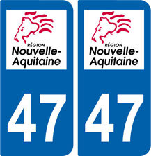 Aquitaine stickers autocollant d'occasion  Ingwiller