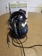 Pioneer SE-205 Vintage Black Wired Stereo Headphones - Works for sale  Shipping to South Africa
