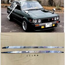 RAIN-SNOW VISOR WEATHER GUARD SHIELD CHROME FITS TOYOTA COROLLA KE70 DX GL 79-83 for sale  Shipping to South Africa