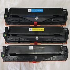 Cartucho de toner 3PK CF210A para HP 131A LaserJet Pro 200 cores M251nw MFP M276nw comprar usado  Enviando para Brazil