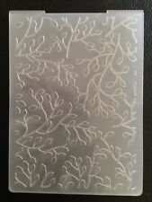 Leafy embossing folder for sale  WARE