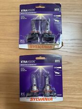 Farol Sylvania XTRAVision H11 4 lâmpadas, 2 conjuntos de 2, usado comprar usado  Enviando para Brazil