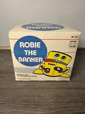 Robie the Banker ~ Radio Shack ~ Original Box ~ PURPLE~ Robot Bank for sale  Shipping to South Africa