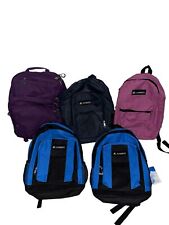 Lot Of 5 Everest Classic Student Backpack School Book Bag - Boys Girls, used for sale  Shipping to South Africa