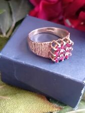 Vintage garnet ring for sale  Ireland