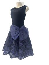 Black purple dress for sale  SHEFFIELD