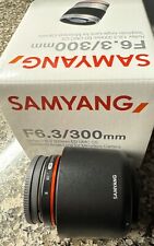 Lente angular telefoto SAMYANG 300mm F6.3 para câmera sem espelho comprar usado  Enviando para Brazil