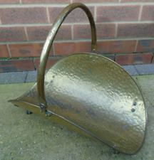 Vintage brass log for sale  SCUNTHORPE