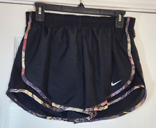 Shorts de corrida Nike Tempo feminino M Dri-Fit forrado curto logotipo preto comprar usado  Enviando para Brazil