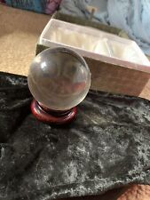 Clear glass crystal for sale  LEICESTER