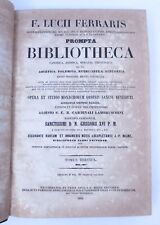 Prompta Biblioteca Canónica, Jurídica, Moral, Teológica, Nec No Ascética... segunda mano  Embacar hacia Argentina
