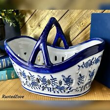 Blue white basket for sale  Scottsdale