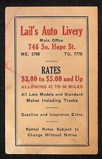 Lail auto livery for sale  Norwalk