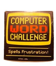 Computer word challenge for sale  ENFIELD