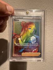 SIGNED Nessa By: Anairis Quiñones (voice actress) 196/185 Rainbow Secret Rare for sale  Shipping to South Africa