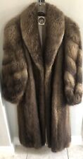 Beaver fur coat for sale  Nokomis