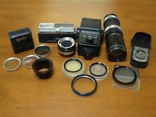 Lote de Câmera de Vários Extensores de Lente Dispositivos Flash VENDIDOS COMO ESTÃO Kodak Opteka comprar usado  Enviando para Brazil