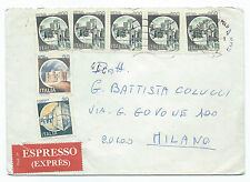 Storia postale 1989 usato  Lecco