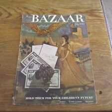 Revista vintage Harpers Bazaar julho 1944 história por Lionel Trilling *LEIA*, usado comprar usado  Enviando para Brazil