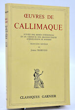 Oeuvres callimaque. classique d'occasion  Toulouse-