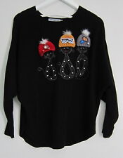 Pull noir chats d'occasion  Fonsorbes