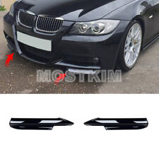 Spoiler divisor difusor labial dianteiro preto para BMW 3 Series E90 E91 05-08 comprar usado  Enviando para Brazil