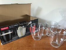 bodum glass mug for sale  SELKIRK