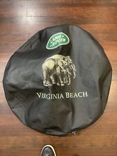 Spare Tire Soft Wheel Cover, Regal Elephant & Land Rover Logo, 32-Inch Diameter for sale  Shipping to South Africa