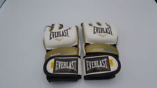 Guantes de entrenamiento de agarre Everlast Everstrike S/M para mujer MMA, blancos y dorados segunda mano  Embacar hacia Argentina