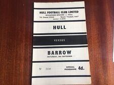 Hull barrow rugby for sale  YORK