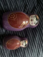 Two ceramic russian for sale  UK