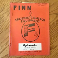 Finn hydroseeder bantam for sale  Sugar Grove