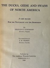 Os Patos, Gansos, Cisnes da América do Norte por Francis H Kortright EUA 1942 comprar usado  Enviando para Brazil