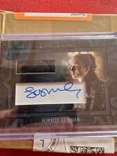 Sophie turner autograph for sale  WALSALL