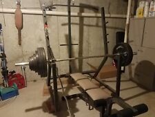 olympic weights bar bench for sale  Westford