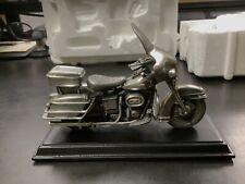 Franklin Mint Harley Davidson 1976 Electra Glide escultura em estanho em miniatura comprar usado  Enviando para Brazil