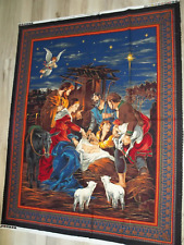 Nativity fabric panel for sale  Bevier