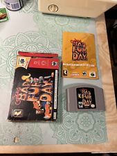 Conker's Bad Fur Day Nintendo 64 Original N64 Completo Na Caixa Autêntico TESTADO comprar usado  Enviando para Brazil