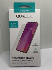 Protetor de tela de vidro temperado Quikcell MOTO G PURE à prova de quebra PREMIUM comprar usado  Enviando para Brazil
