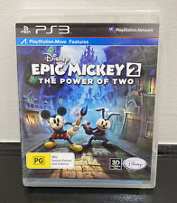 Disney Epic Mickey 2 The Power Of Two PAL Playstation 3/PS3 Completo 3507 comprar usado  Enviando para Brazil