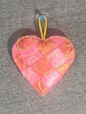Heart ornament pink for sale  Palmyra