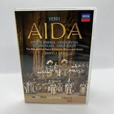 DVD Verdi Aida The Metropolitan Opera Orchestra, Chorus And Ballet comprar usado  Enviando para Brazil